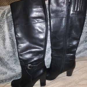 Black Leather Boots